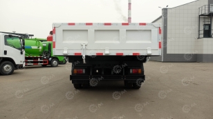 Самосвал ISUZU 4x2 дв 139Kw гп 10 тонн кузов 4900х2300х600 разгрузка на 3 стороны, задний и боковой борт открываются вниз, с петлями. Фото 8