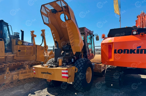Каток грунтовый вибрационный Lonking CDM514D масса 14т. Фото 6