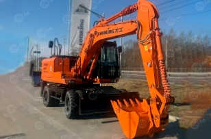 Колесный экскаватор LONKING CDM6150W масса 14,5т, ковш 0,6м3. Фото 1