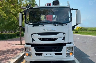 Бортовой грузовик ISUZU 4x4 самосвальный кузов дв 151kw гп 8т, разгрузка на 3 стороны, кму гп 5т, высота подъема 21м, кузов 6000х2500х500, ПДУ. Фото 3
