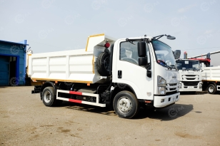 Самосвал ISUZU 4x2 дв 139kw передний подъёмник U-образный кузов гп 6 тонн 2024г. Фото 2