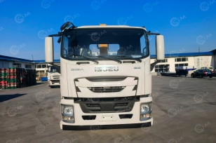 Бортовой грузовик ISUZU 4x2 дв 177kw гп 7т c кму WANBANG SQZ100-4 гп 5 тонн 4 секции, стрела 9,5м кузов 7500*2450*550. Фото 1