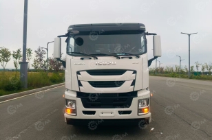 Газовоз на шасси ISUZU 6х4 дв 221kw цистерна 20м3 для перевозки сжиженного газа насос, счетчик, заправочный пистолет, шланг 40м, механический расходомер. Фото 2