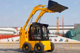 Мини-погрузчик JC45GH гп 750кг, отопитель, кондиционер. Фото 1