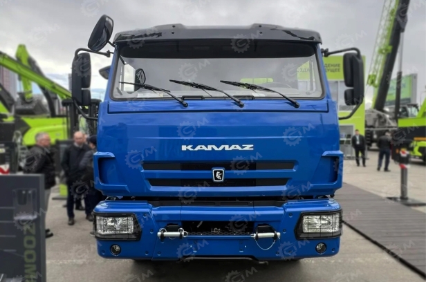 Автобетоносмеситель ZOOMLION 9JBQ на шасси KAMAZ дв 287Kw, бочка 9м3. Фото 2