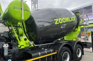 Автобетоносмеситель ZOOMLION 9JBQ на шасси KAMAZ дв 287Kw, бочка 9м3. Фото 4