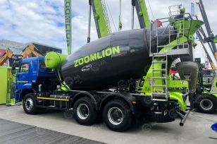 Автобетоносмеситель ZOOMLION 9JBQ на шасси KAMAZ дв 287Kw, бочка 9м3. Фото 3