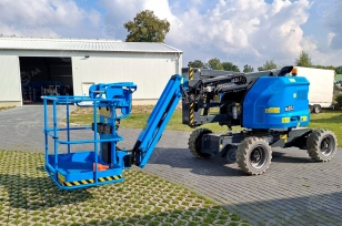 Коленчатый подъемник SINOBOOM AB10J рабочая высота 12м дизельный, дв Kubota. Фото 1