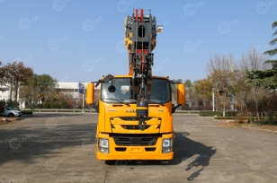 Автокран на шасси ISUZU 6x4 дв 221kw крановая установка WANBANG DZ16T гп 16т стрела 35,5м. Фото 1