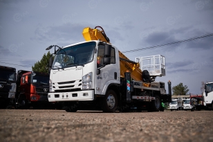 Автовышка VIGRUS GKS36 на шасси ISUZU 4Х4 дв 96kw высота подъёма 36м. Фото 1