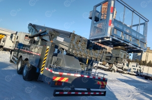 Автовышка Qingling GKS56 на шасси ISUZU 6Х4 дв 221Kw высота подъёма 56м, 2024г. Фото 7