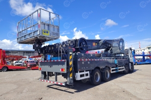Автовышка Qingling GKS70 на шасси ISUZU 8Х4 дв 221kw высота подъёма 70м гп корзины 400кг, 2025г. Фото 2