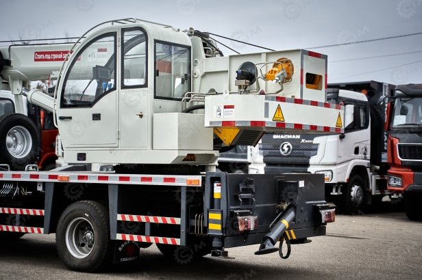 Автокран на шасси ISUZU 4x4 дв 94kw крановая установка VIGRUS VGS8 гп 8т., 5 секций, стрела 26м. Фото 4
