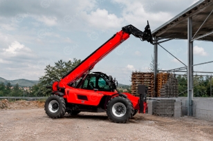 Телескопический погрузчик Yugong TR5010 гп 5т, высота 10м. Фото 1