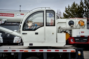 Автокран на шасси ISUZU 4x4 дв 94kw крановая установка VIGRUS VGS8 гп 8т., 5 секций, стрела 26м. Фото 7