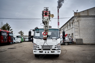 Автокран на шасси ISUZU 4x4 дв 94kw крановая установка VIGRUS VGS8 гп 8т., 5 секций, стрела 26м. Фото 21