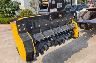 Экскаватор колесный Jining Kaer TN160W (комбинированный ход для жд). Фото 2