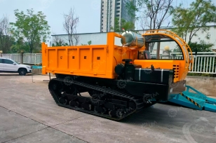 Гусеничный самосвал EACHAN 13T гп 13т c кабиной, кондиционер. Фото 2