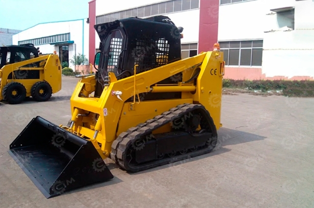 Гусеничный мини-погрузчик Taian TS50 гп 700кг высота подъема 3,3м. Фото 2