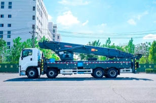 Автовышка VIGRUS GKS75 на шасси ISUZU 8Х4 дв 338kw высота подъёма 75м. Фото 4
