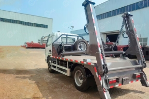 Бункеровоз (мусоровоз) на шасси ISUZU 4x2 дв 150kw кабина Elf под бункеры 8м3. Фото 1