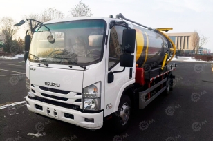 Илосос на шасси ISUZU 4x4 дв 139kw бочка 10м3 насос XD-360. Фото 1