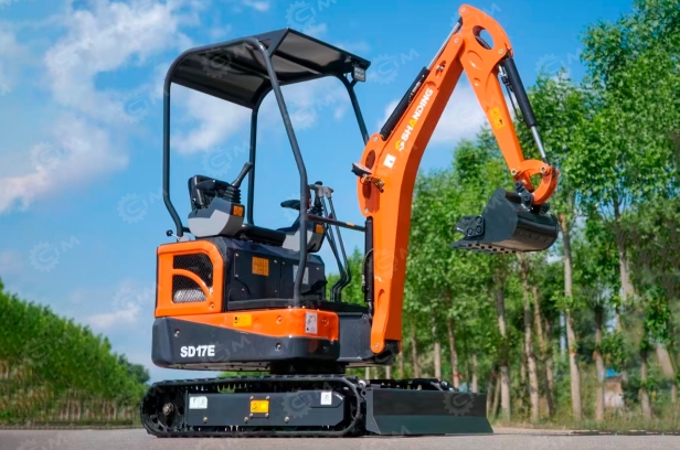 Мини-экскаватор SHANDING SD17E. Фото 3