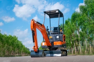 Мини-экскаватор SHANDING SD17E. Фото 1