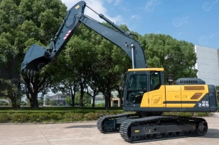 Экскаватор гусеничный HYUNDAI HX305L ковш 1.63м3, общая масса 31,7т. Фото 4