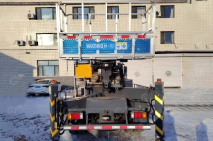 Автовышка Qingling на шасси ISUZU 4Х4 дв 139kw высота подъёма 30м. Фото 15