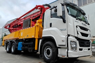 Автобетононасос CO-NELE на шасси ISUZU 6х6 дв 221kw высота 30м. Фото 1