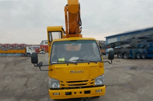 Автовышка Qingling GKS28 на шасси ISUZU 4Х2 дв 96kw высота подъёма 28м. Фото 13