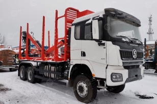 Сортиментовоз cо статичной консолью на шасси Shacman 6×6 двускат	X3000 дв 430 л.с. кму ВМ10-86. Фото 1