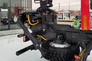 Сортиментовоз cо статичной консолью на шасси Shacman 6×6 двускат	X3000 дв 430 л.с. кму ВМ10-86. Фото 5