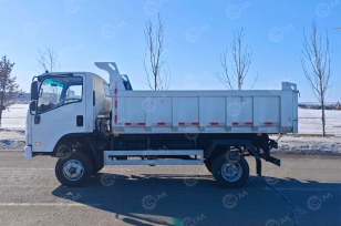Самосвал ISUZU 4x2 дв 103kw передний подъемник, гп 4т, кузов 3840х2100х550. Фото 1