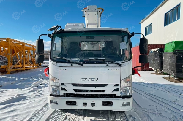 Автовышка на шасси ISUZU 4Х2 дв 94kw высота подъёма 15м. Фото 2