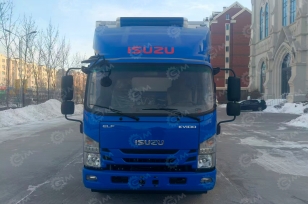Фургон рефрежиратор на шасси ISUZU 4х4 дв 94Kw фургон 4000*2100*1800 Холодильная установка Carrier C300. Фото 1