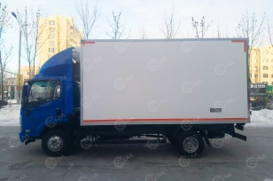 Фургон рефрежиратор на шасси ISUZU 4х4 дв 94Kw фургон 4000*2100*1800 Холодильная установка Carrier C300. Фото 2