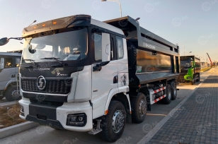 Самосвал SHACMAN 8×4 X5000 SX33186V366 430 л.с. 2024 г. U-образный кузов. Фото 1