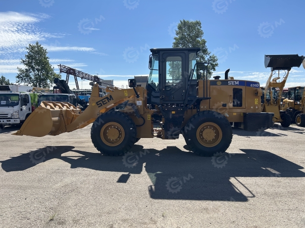 Фронтальный погрузчик Shandong SEM 636D	джойстик, кондиционер. Фото 10