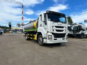 Ассенизатор (вакуумная машина) на шасси ISUZU 4x2 дв 177kw бочка 16м3 насос XD-360 360м3ч. Фото 16
