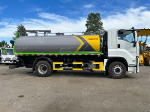Ассенизатор (вакуумная машина) на шасси ISUZU 4x2 дв 177kw бочка 16м3 насос XD-360 360м3ч. Фото 17