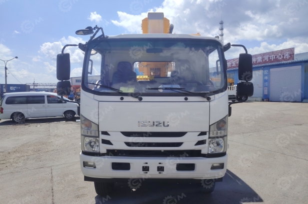Автовышка Qingling на шасси ISUZU 4Х4 дв 139kw высота подъёма 30м. Фото 4