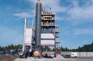 Асфальтный завод LB800 производительность 50-60т/ч, 5 бункеров по 8м3. Фото 3