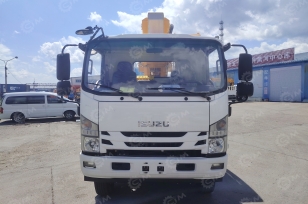 Автовышка Qingling на шасси ISUZU 4Х4 дв 139kw высота подъёма 30м. Фото 4