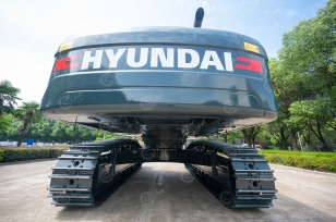 Экскаватор гусеничный HYUNDAI HX405L ковш 1,9м3, общая масса 41,3т, дополнительная гидролиния. Фото 2