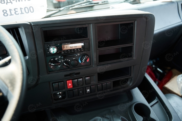Бортовой грузовик ISUZU 6x6 дв 221kw c кму VIGRUS SHS3005A гп 12 тонн 5 секций, стрела 17,3м, кузов 6500мм, корзина. Фото 10