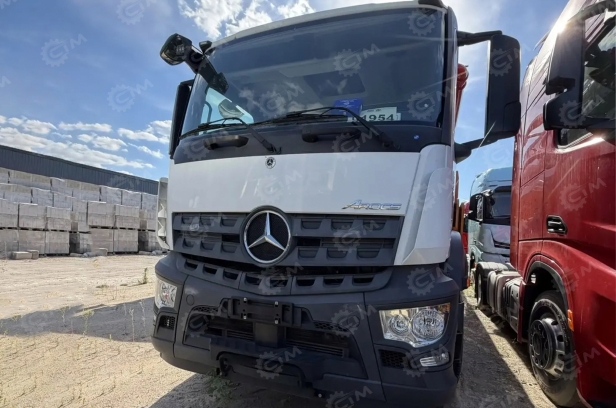 Автобетононасос XCMG SYM5463THBFB на шасси Mersedes 8x4 дв 335kw 62 метра. Фото 2