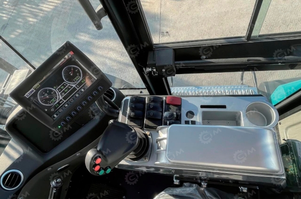 Вилочный погрузчик SOCMA HNF-320 гп 32т с кабиной высота подъема 3,5м жаропрочное стекло. Фото 3