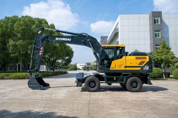 Экскаватор колесный HYUNDAI HW210 вес 21,9 т,  ковш 1м3. Фото 14